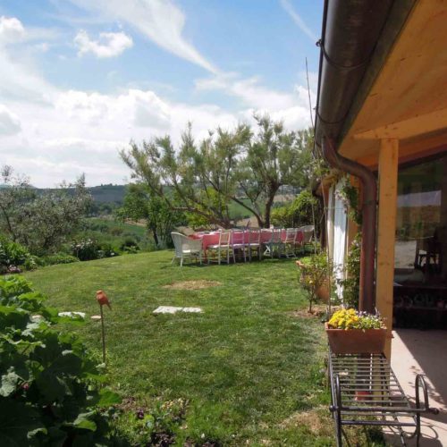 Giardino Con Casa
